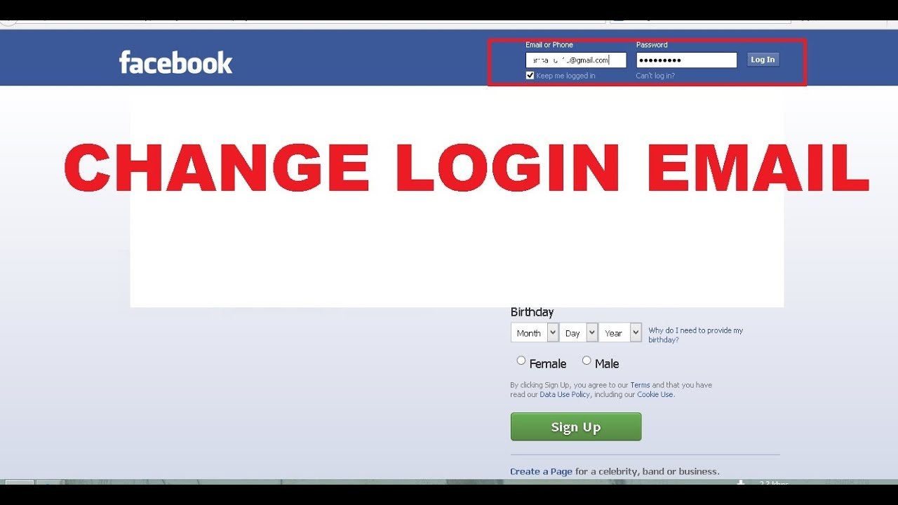how to find email of facebook account